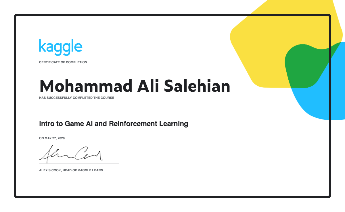 Reinforcement Learning